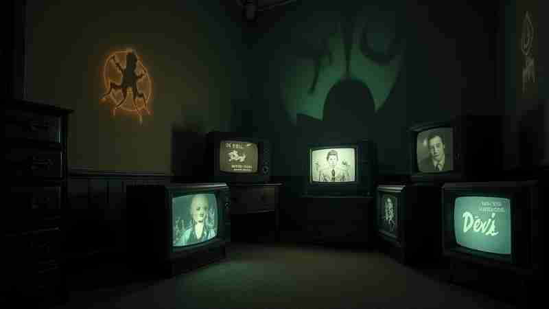 Unearthing hidden gems in television's mystery and horror genres, Concept art for illustrative purpose, tags: mystery- und - Monok